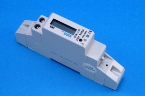 Licznik kilowatogodzin na szynę 45A 1-fazowy cyfrowy EFM-1Y