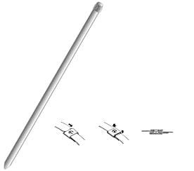 Opaska kablowa ze stali szlachetnej 419x6,35 (HI06487) op. 100szt