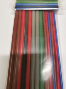 WRCN 9/3 zielona Rura termokurczliwa niepalna  na szpuli 3:1  