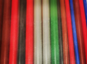 WRCN 3/1 niebieska Rura termokurczliwa niepalna na szpuli 3:1  