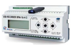 Rejestrator procesów elektrycznych i technologicznych RPM-16-4-3 NOVATEK