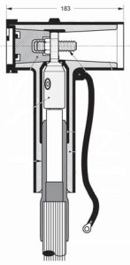 Sprzęgająca głowica typu T (3xK300PB-16-TMBC-35-95 Alu i Cu  Euromold) 12/20 kV