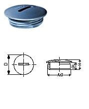 Śruba zamykająca z tworzywa sztucznego PG 29 HI51826
