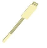 Opaska kablowa opisywalna 270x4,8 naturalna (HI06323) op. 100szt