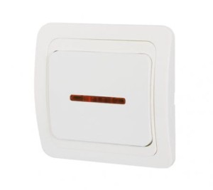 Ściemniacz dotykowy i na pilota biały w designie Venus DR3-SD