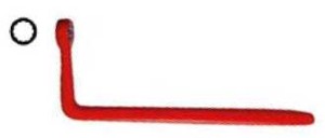 Klucz oczkowy izolowany blokujący wygięty IZ 220/10