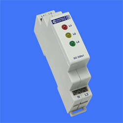 Sygnalizator optyczny SO-330s1-3K sygnalizator optyczny obecności napięcia - 3 kolory