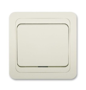 Przełącznik krzyżowy (7) - kość słoniowa 011702