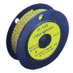 Oznaczniki kablowe na rolkach "0" ?  6,2-9,1 (HI/041703-0)