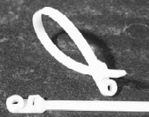 Opaska kablowa 150x3,6mm z otworem do śruby WKOM-S 15036 kolor naturalny op.1000szt