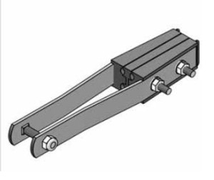Uchwyt końcowy 4x70-120 (ALZ404)