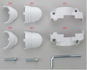 System anty wandal na głowice kaloryferowe HD13