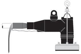 Głowica konektorowa na kabel 70 Al kątowa 250A 3x158LR-13-70 Al Euromold 6/10kV