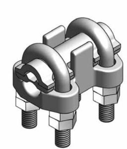 Zacisk śrubowo kabłąkowy 24-21 (AL24 21)