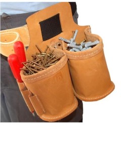 Sakwa podwójna z juchtu św.