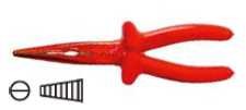 Szczypce półokrągłe 160mm IZ 136/160 - całkowicie izolowane