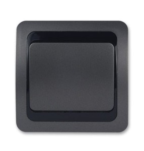 Przełącznik krzyżowy (7) - antracyt-czarny- antracyt 011726