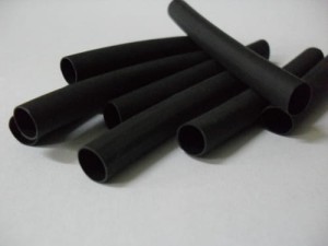 Rura termokurczliwa czarna GRC 6,4/3,2