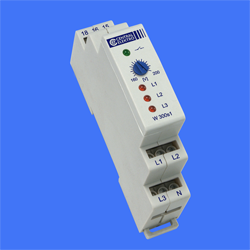Przekaźnik zaniku fazy W-300s1 3N AC 400V/230V Uw-regulowane 160-200v; 1 moduł